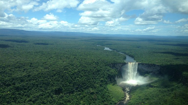 Guyana from the air