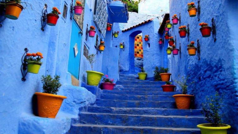 Town sight in Morocco